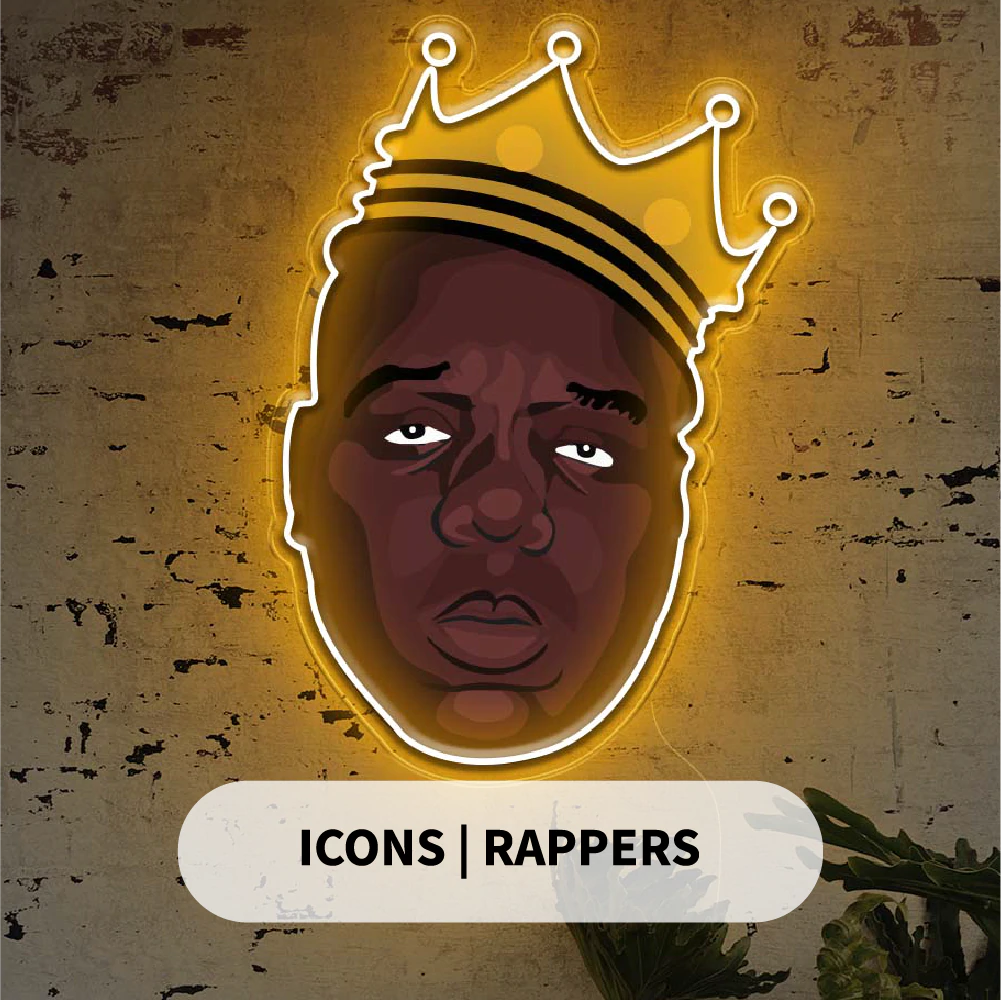 Icon & Rapper Neon Signs