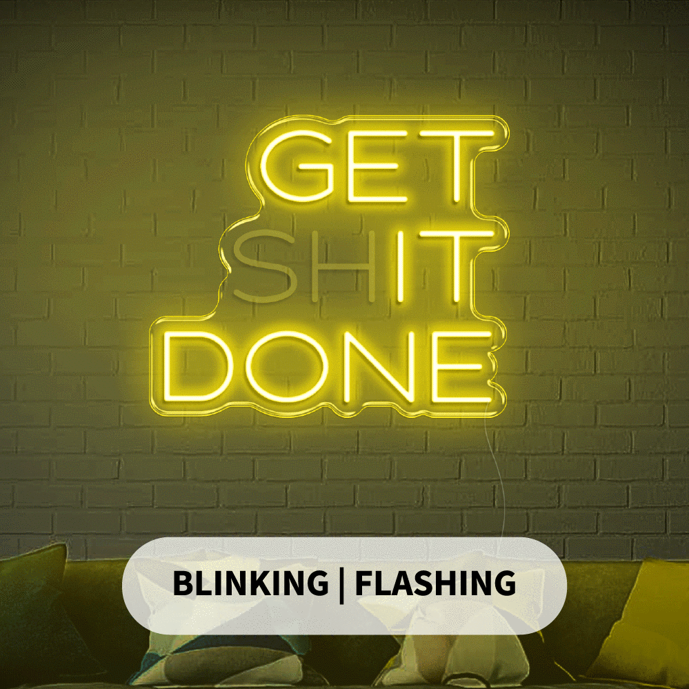 Flashing & Blinking Neon Signs