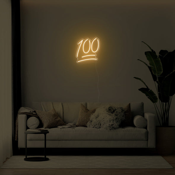 100 LED Neon Sign