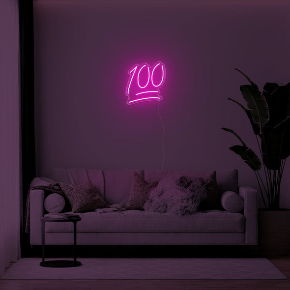 100 LED Neon Sign