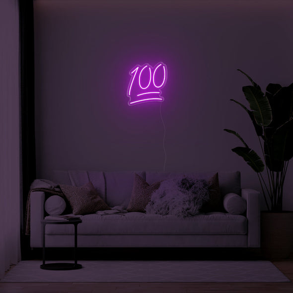 100 LED Neon Sign