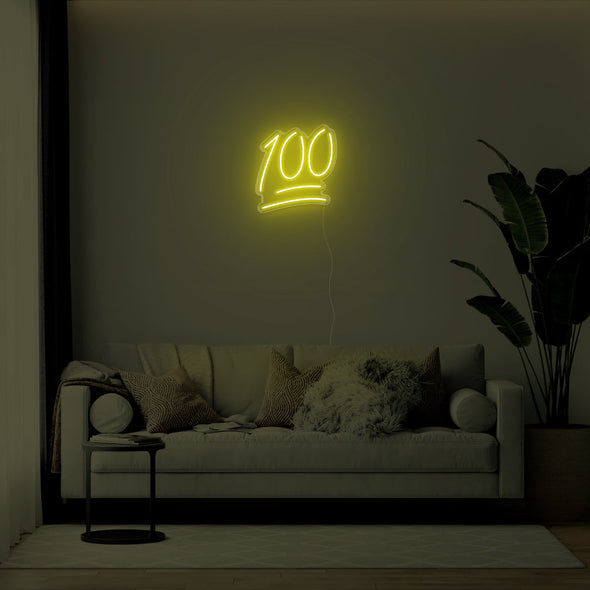 100 LED Neon Sign