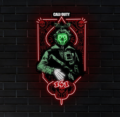 Call of Duty - Cartel GHOST LED Neon sign - Available NOW!