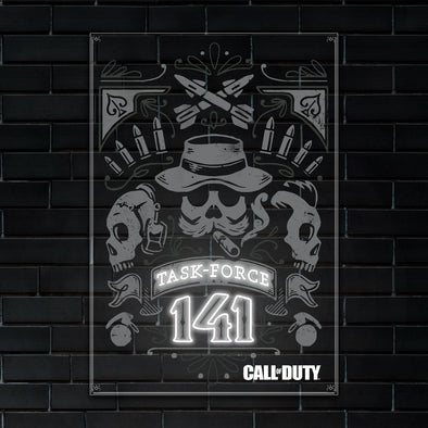 Call of Duty - TASK FORCE 141 LED Neon sign - Available NOW!