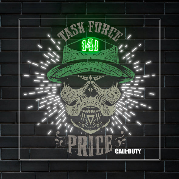 Call of Duty - PRICE 141 LED Neon sign - Available NOW!