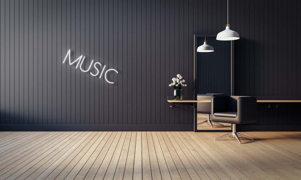 Music Slant Letter - Kings Of Neon