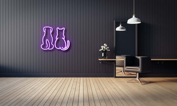 Dog and Cat - Kings Of Neon