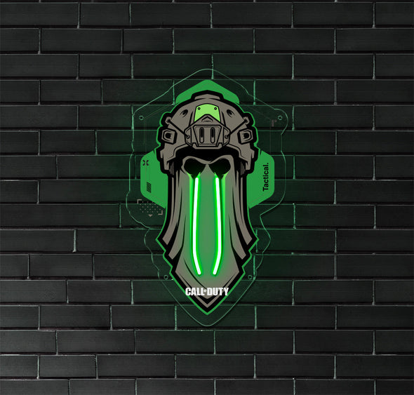 Call of Duty - Masked Face Neon sign - Available NOW!