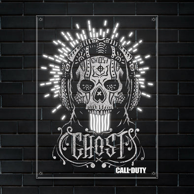 Call of Duty - GHOST LED Neon sign - Available NOW!
