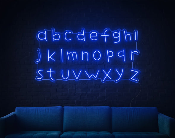 A-Z LED Neon Sign