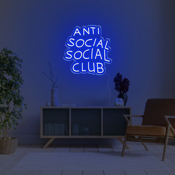 Anti Social Social Club LED Neon Sign