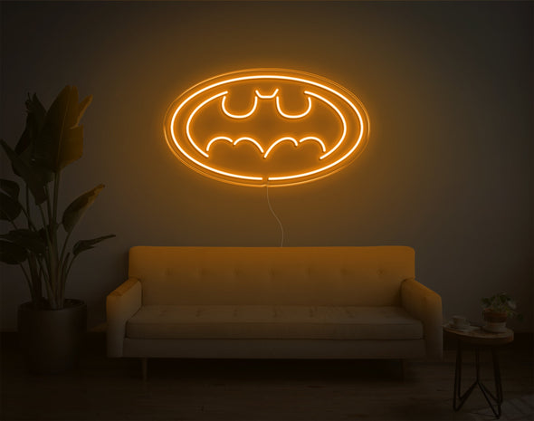 Batman Circled LED Neon Sign