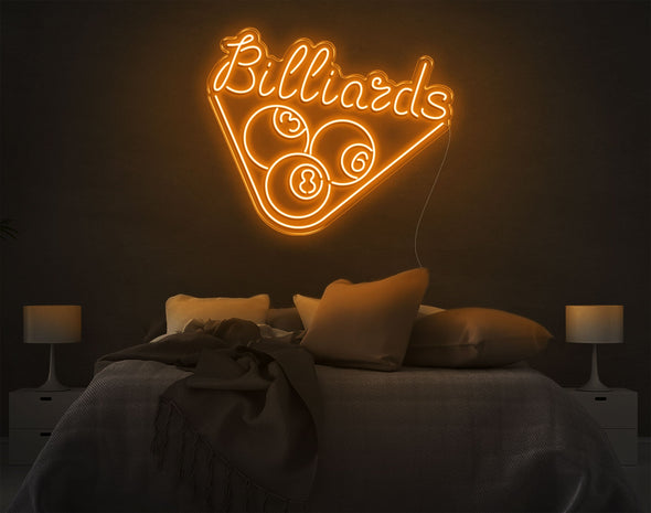 Billiards LED Neon Sign