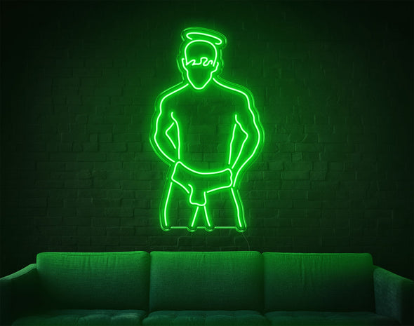 Angel Boy LED Neon Sign