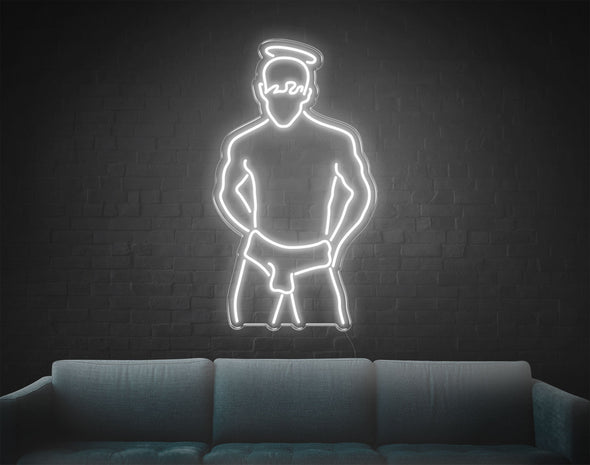 Angel Boy LED Neon Sign