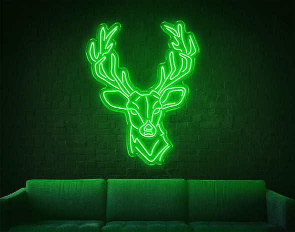 Buck LED Neon Sign