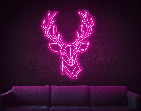 Buck LED Neon Sign