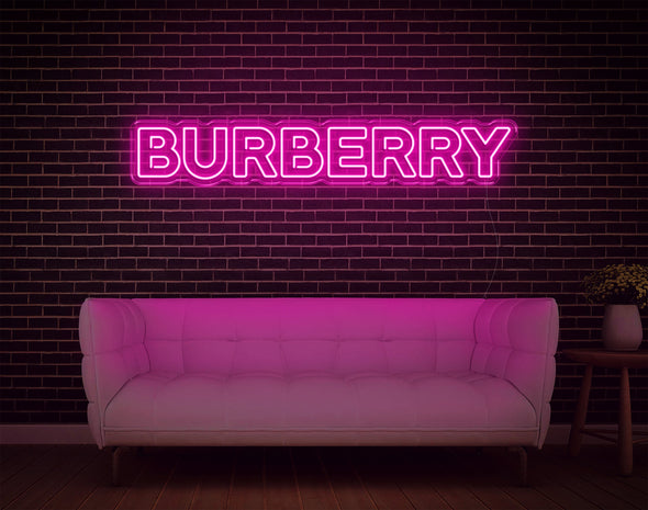 Burberry LED Neon Sign