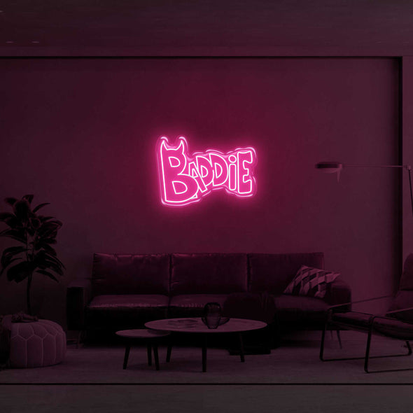 Baddie Devil LED Neon Sign