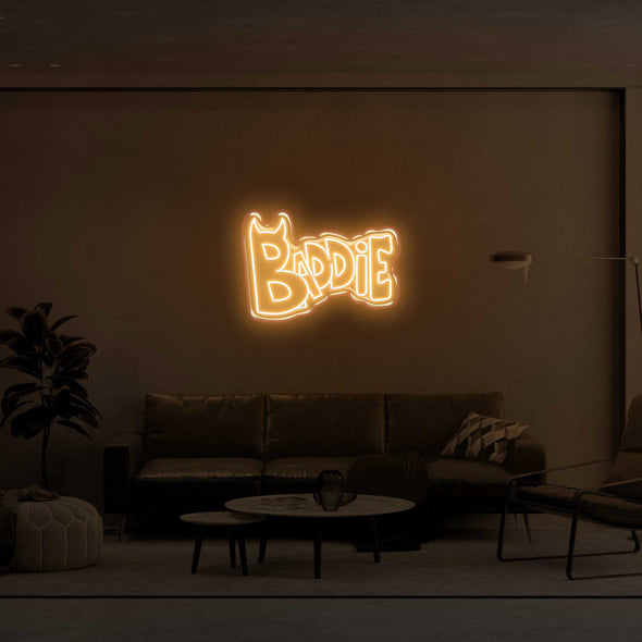 Baddie Devil LED Neon Sign