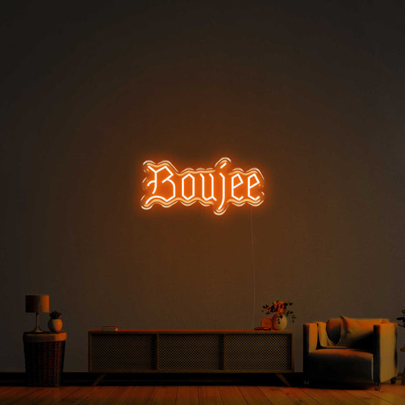 Boujee LED Neon Sign