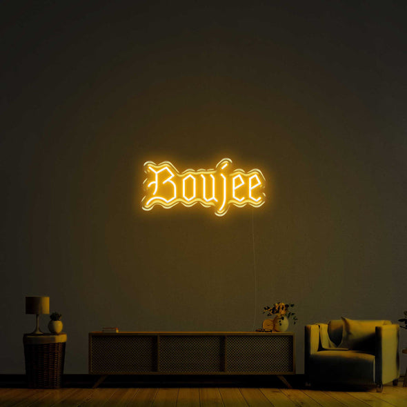 Boujee LED Neon Sign