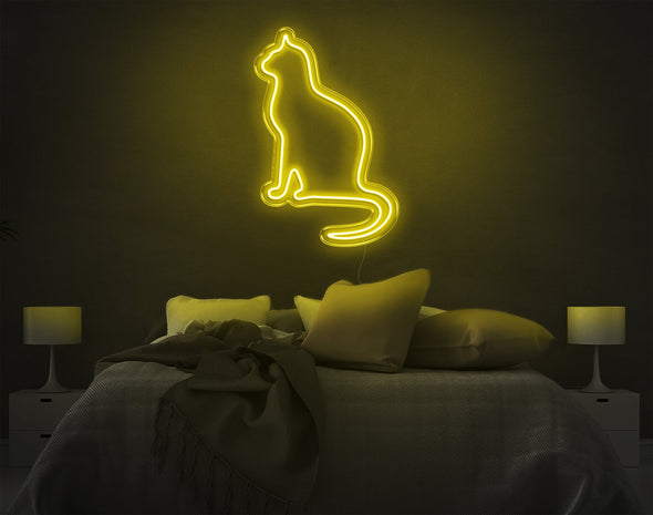 Cat LED Neon Sign