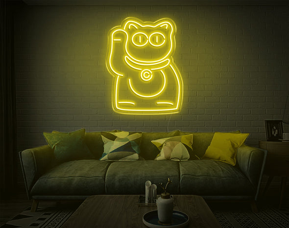 Japanese Cat LED Neon Sign