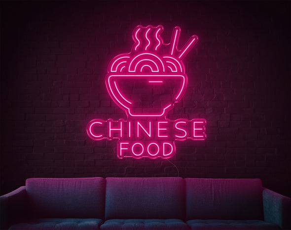 Chinese Food Neon Sign