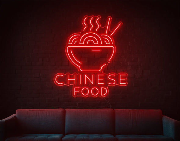 Chinese Food Neon Sign