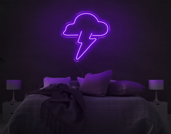 Cloud Lightning LED Neon Sign