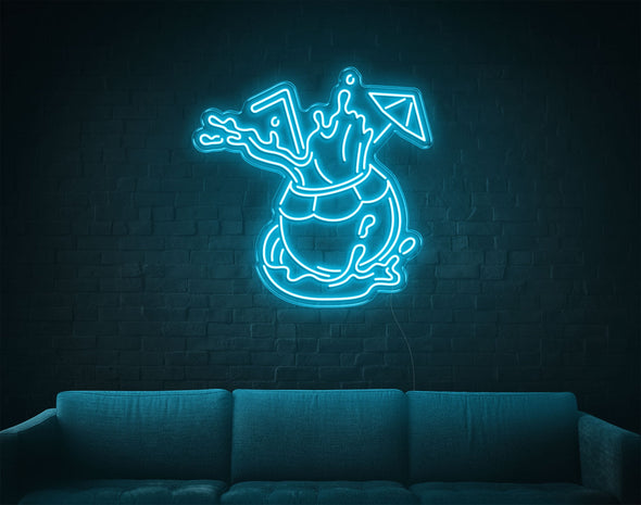 Coconut LED Neon Sign