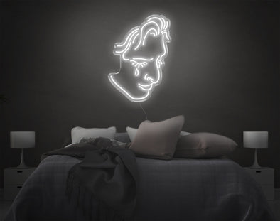 Crying LED Neon Sign