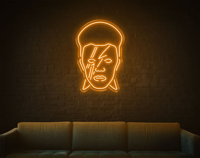 David Bowie LED Neon Sign