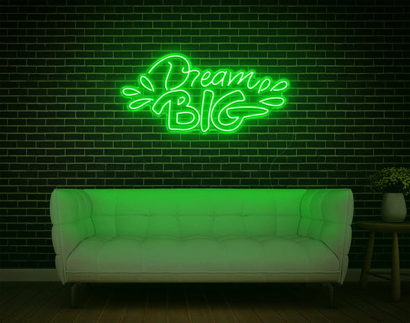 Dream Big LED Neon Sign