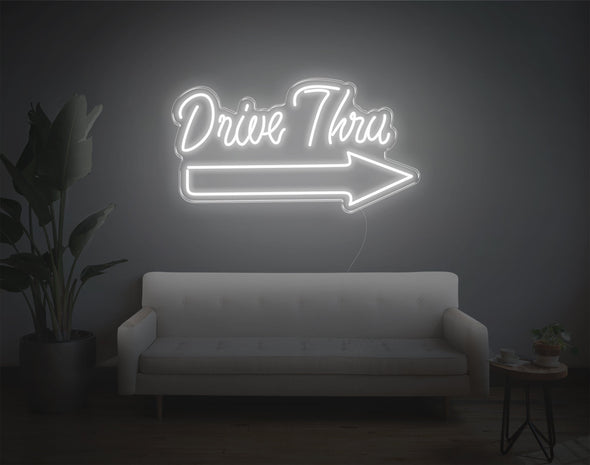 Drive Thru LED Neon Sign