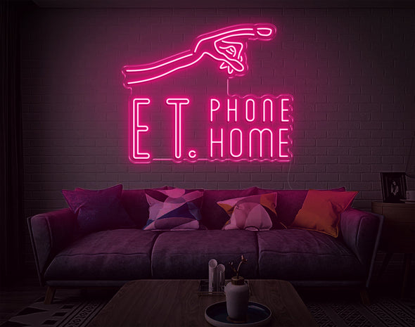 Et Phone Home LED Neon Sign