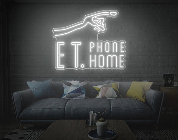 Et Phone Home LED Neon Sign