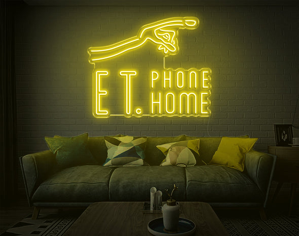 Et Phone Home LED Neon Sign