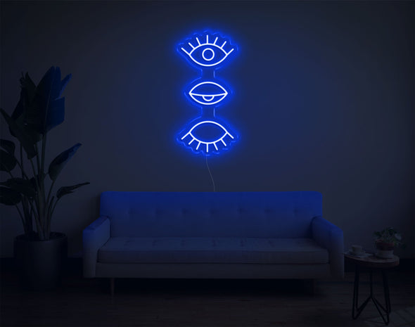 Eyes LED Neon Sign