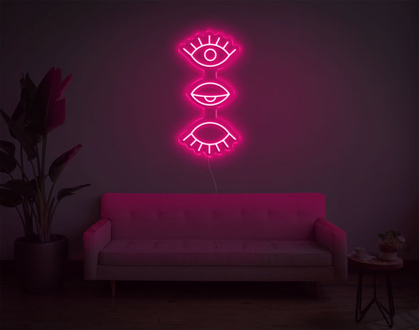 Eyes LED Neon Sign