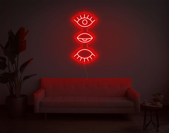 Eyes LED Neon Sign