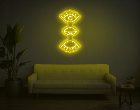 Eyes LED Neon Sign