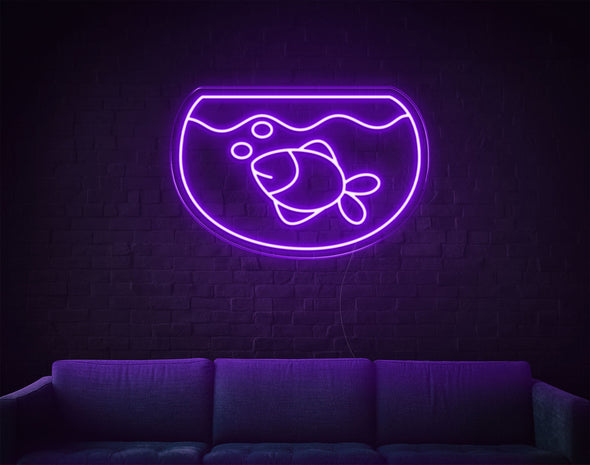 Fishtank LED Neon Sign