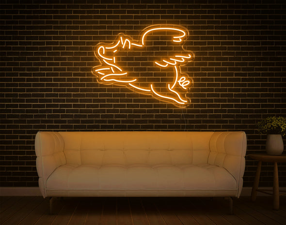 Flying Pig LED Neon Sign