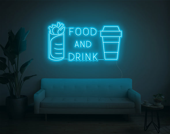 Food and Drink LED Neon Sign