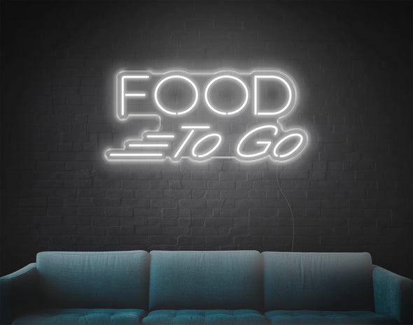 Food To Go LED Neon Sign