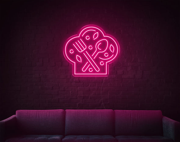 Fork Spoon LED Neon Sign