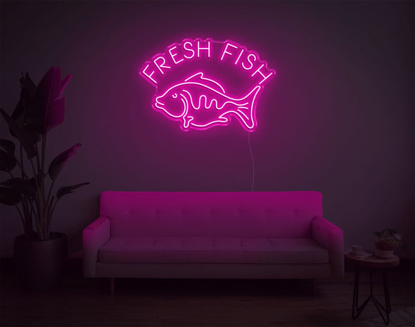 Fresh Fish LED Neon Sign