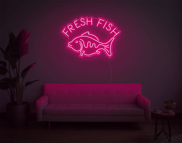 Fresh Fish LED Neon Sign